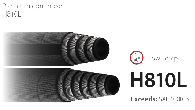 H810L Low temperature Hydraulic Hose